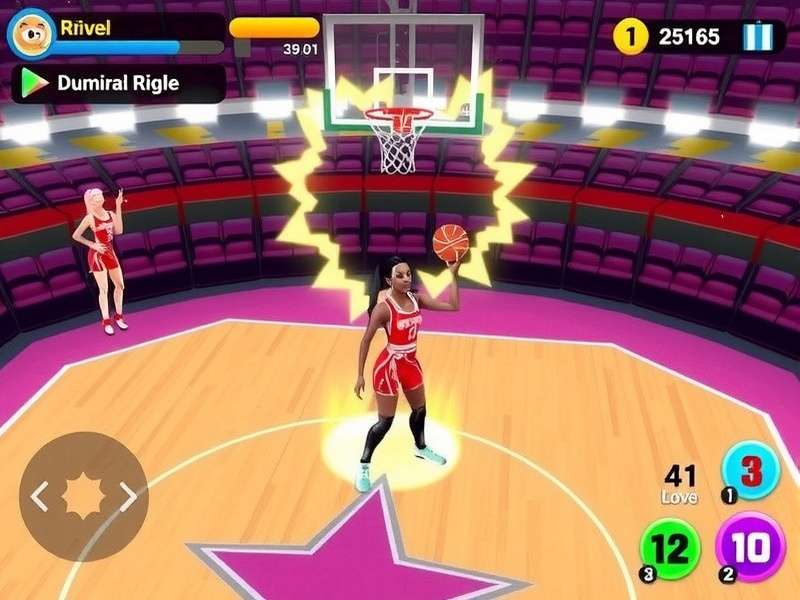 Dunkin Diva Elite Game Screenshot